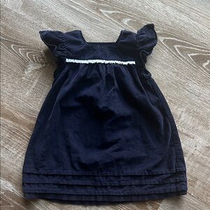 Bella Bliss Corduroy Navy Lightweight Dress size 3